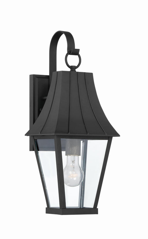 Chateau Grande Outdoor Wall Lantern in Sand Coal w/Gold