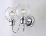 Ballord 2 Light Bath Vanity in Polished Chrome