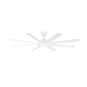 Hydra 80" Ceiling Fan in Matte White