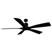 Aviator 70" Outdoor Ceiling Fan in Matte Black