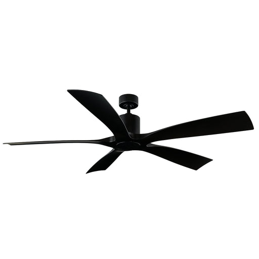 Aviator 70" Outdoor Ceiling Fan in Matte Black