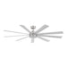 Wynd XL 72" Ceiling Fan in Stainless Steel - Lamps Expo