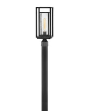 Republic Outdoor Post Light in Black