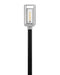 Republic Medium Post or Pier Mount Lantern in Satin Nickel