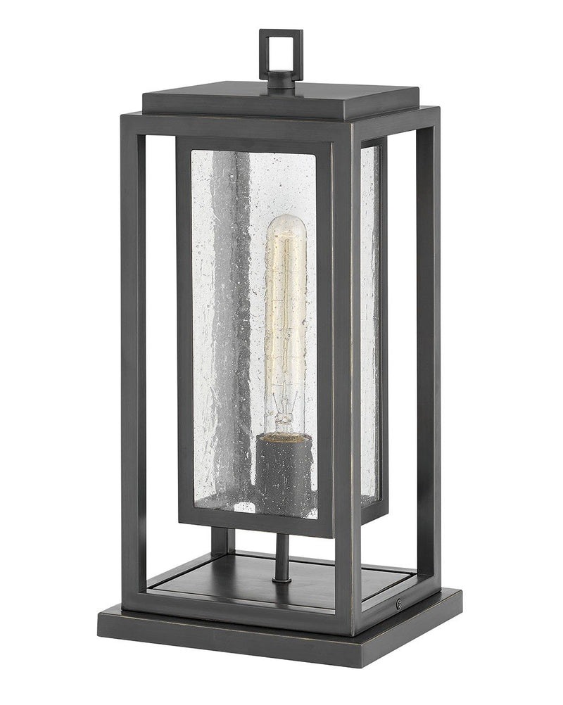 Republic Medium Outdoor Pier Mount Light in Oil Rubbed Bronze