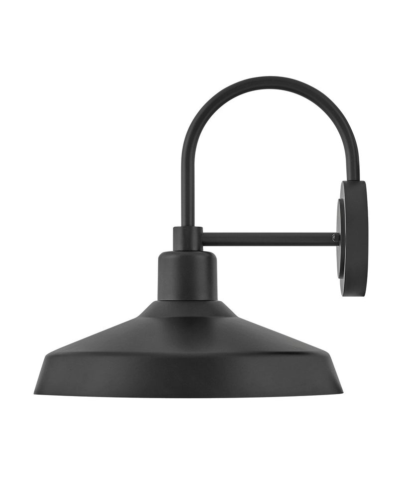 Forge Large Outdoor Wall Sconce in Black