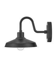 Forge Small Outdoor Wall Sconce in Black