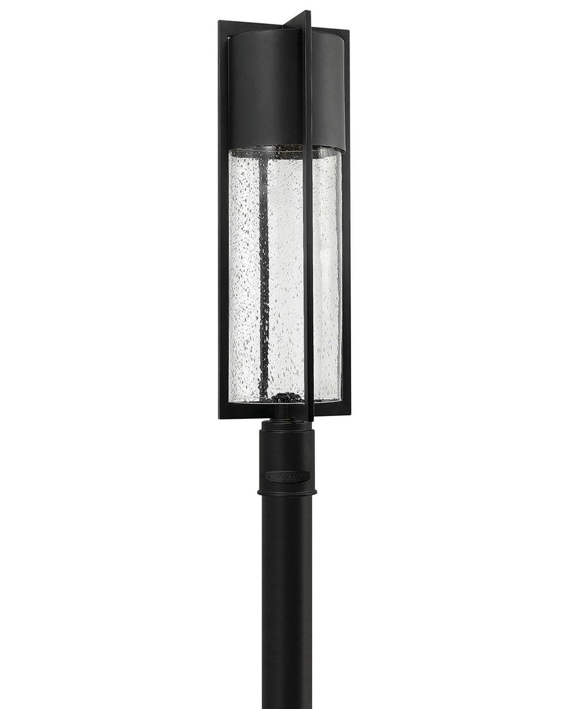 Shelter Outdoor Post Light in Black
