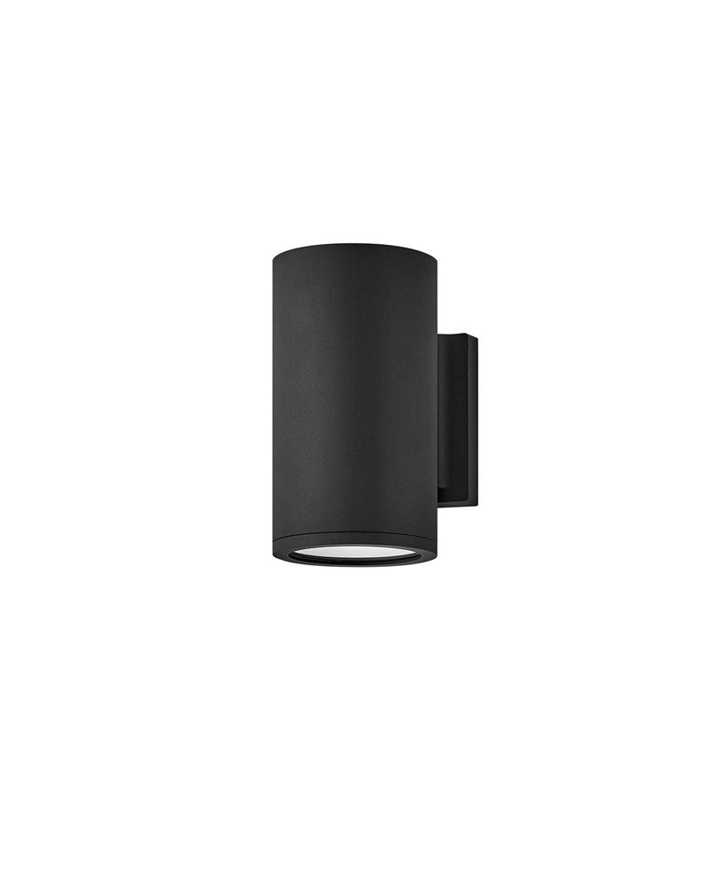 Silo Outdoor Wall Sconce in Black