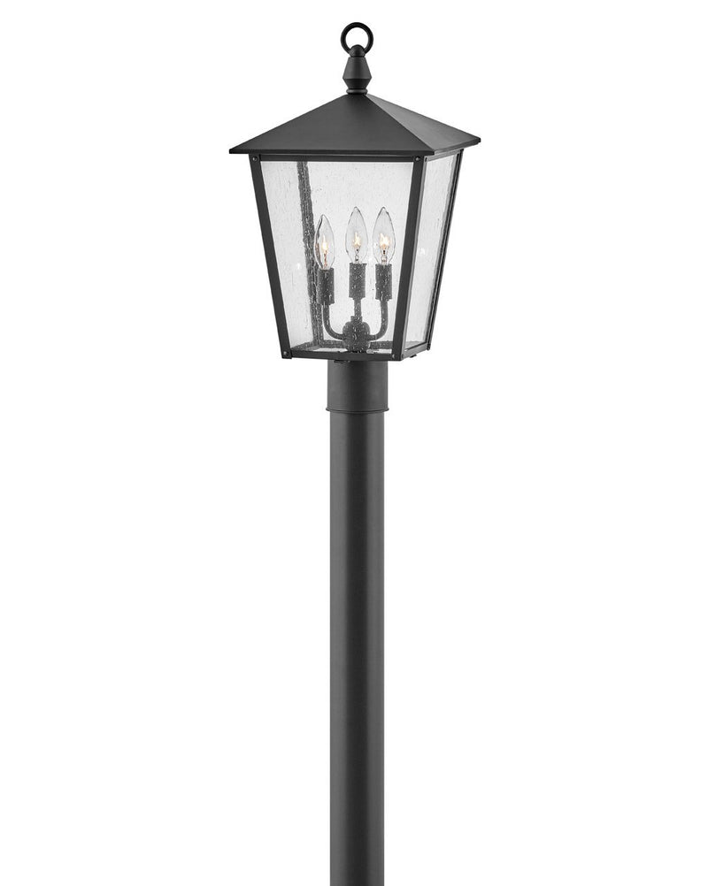 Huntersfield 3-Light Outdoor Post Light in Black
