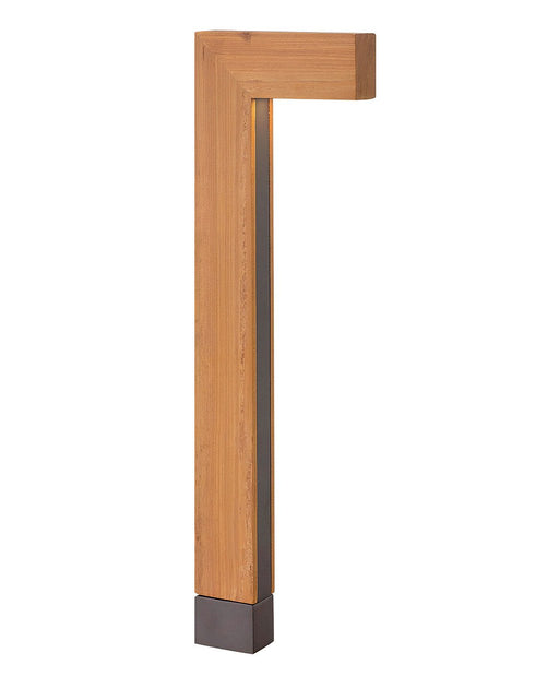 Atlantis Large LED Path Light in Cedar