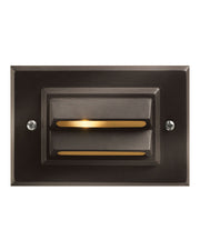 Horizontal LED Deck Sconce in Bronze