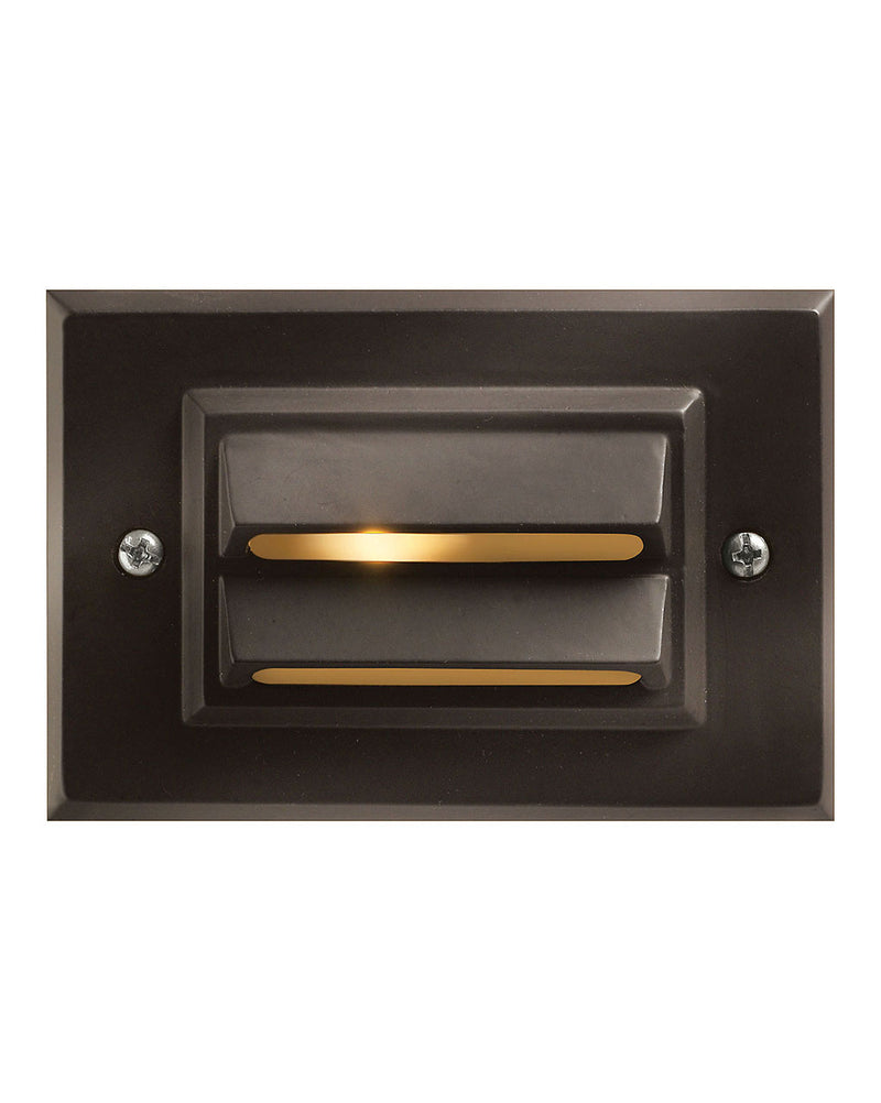 Horizontal LED Deck Sconce in Bronze