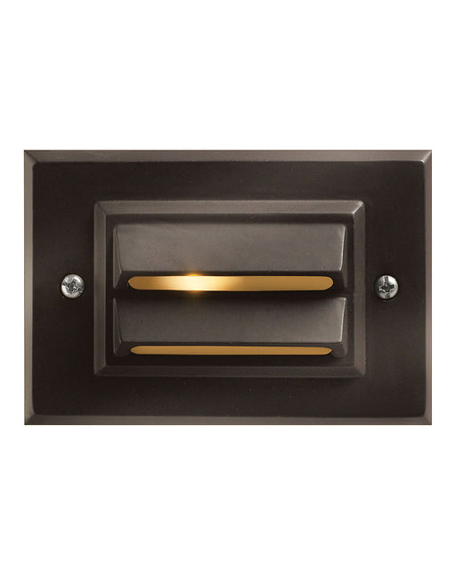 Horizontal LED Deck Sconce in Bronze