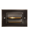 Horizontal LED Deck Sconce in Bronze