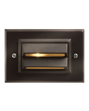 Brick and Deck LED Deck Sconce in Bronze