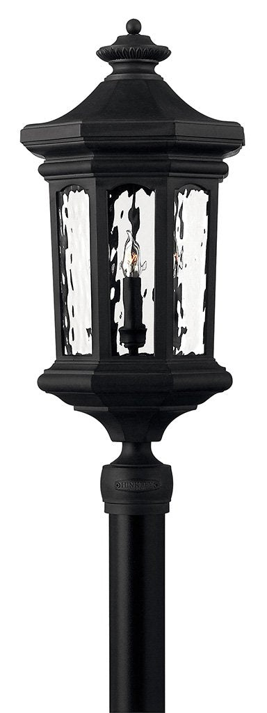 Raley 4-Light Outdoor Post Light in Museum Black