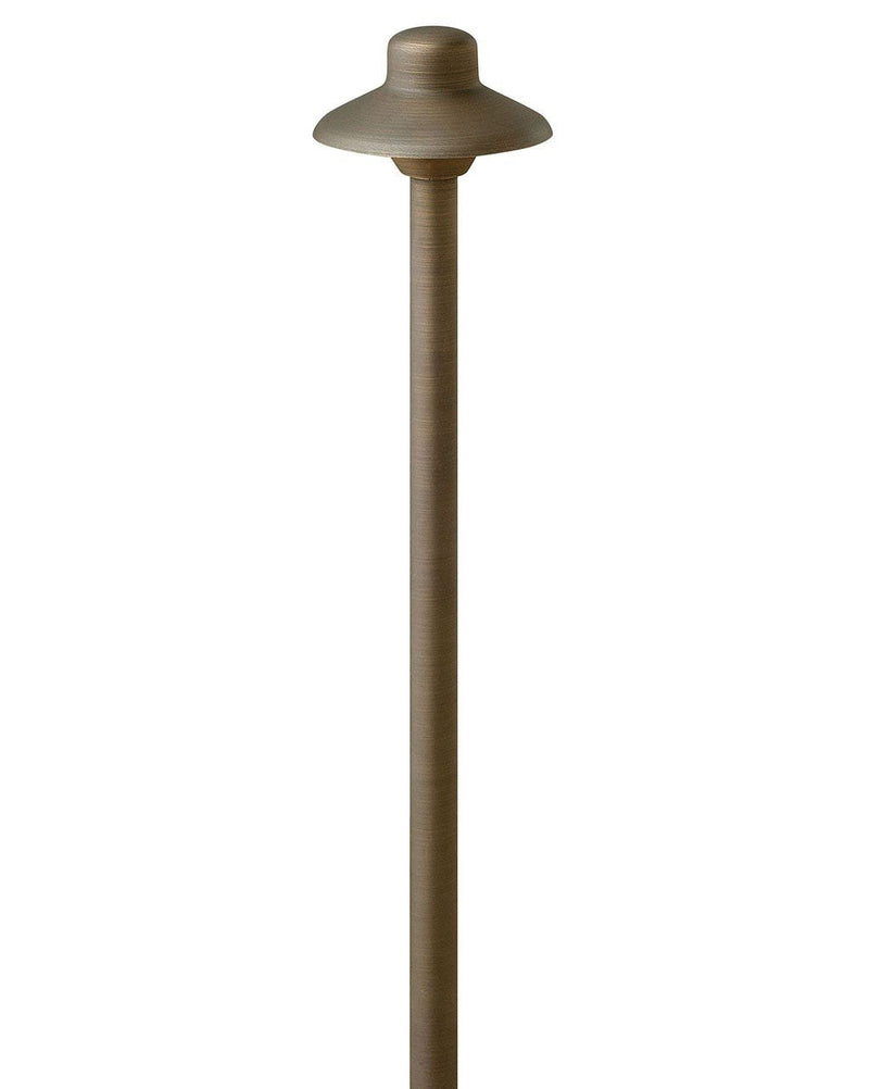 Hardy Island Small Standard Path Light in Matte Bronze