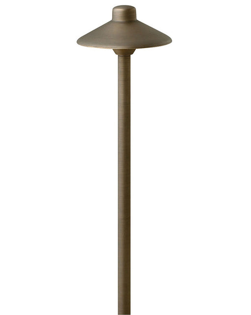Hardy Island Large Standard LED Path Light in Matte Bronze