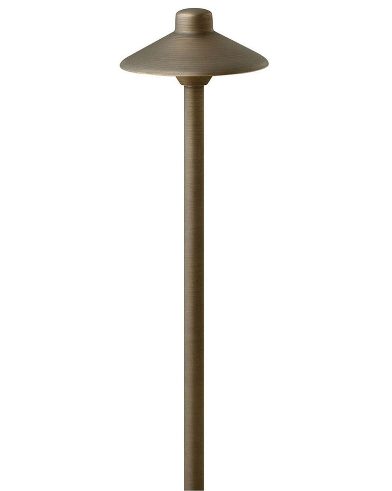 Hardy Island Large Standard Path Light in Matte Bronze