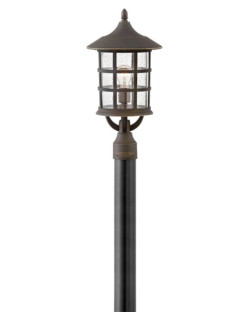 Freeport Coastal Elements Outdoor Post Light in Oil Rubbed Bronze
