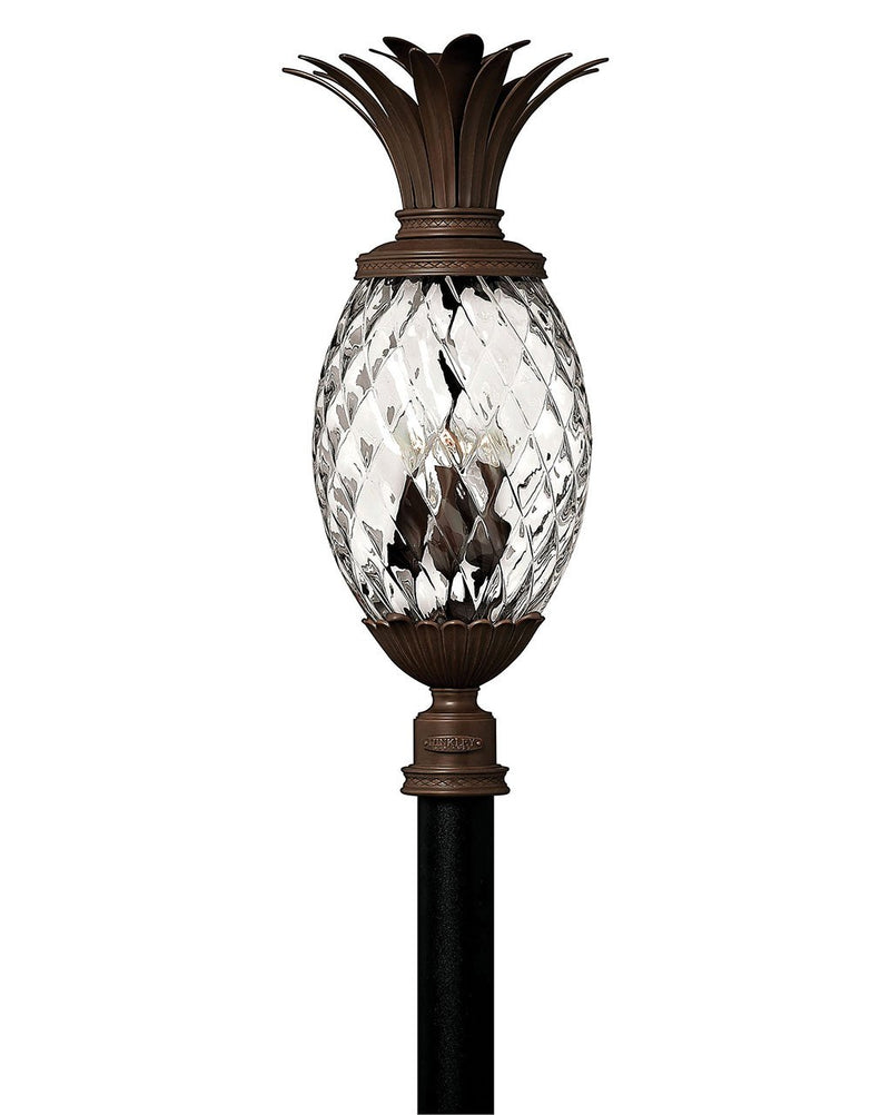 Plantation Extra Large Outdoor Post Light in Copper Bronze