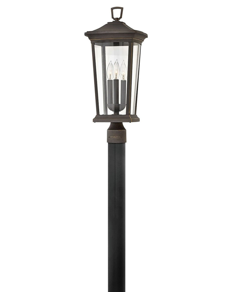 Bromley 3-Light Outdoor Post Light in Oil Rubbed Bronze