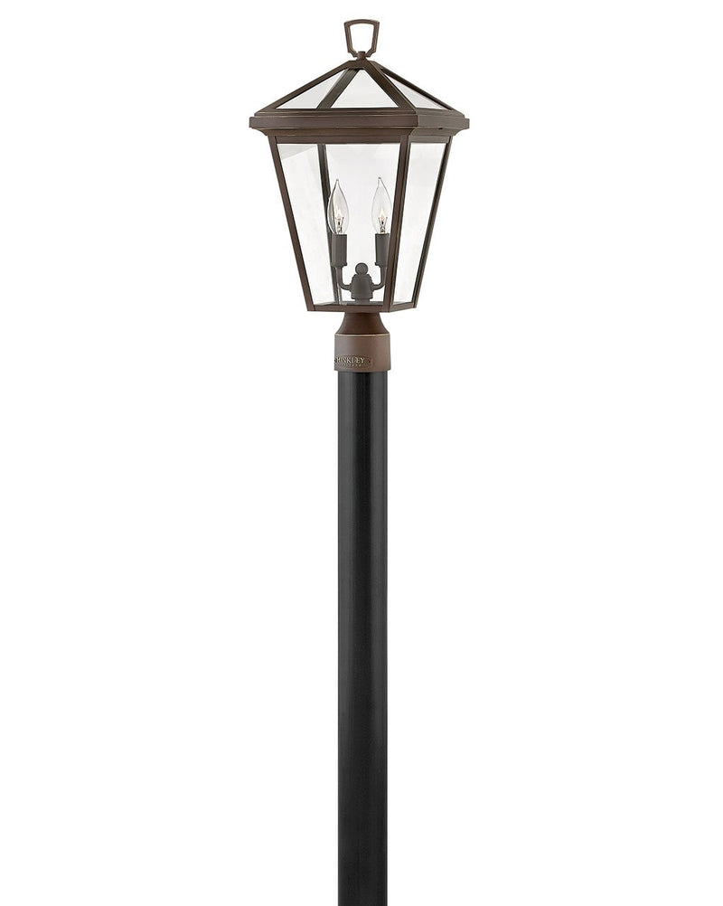 Alford Place Large 2-Light Outdoor Post Light in Oil Rubbed Bronze