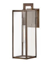 Max Medium Outdoor Wall Lantern in Burnished Bronze