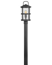 Lakehouse Outdoor Post Light in Black