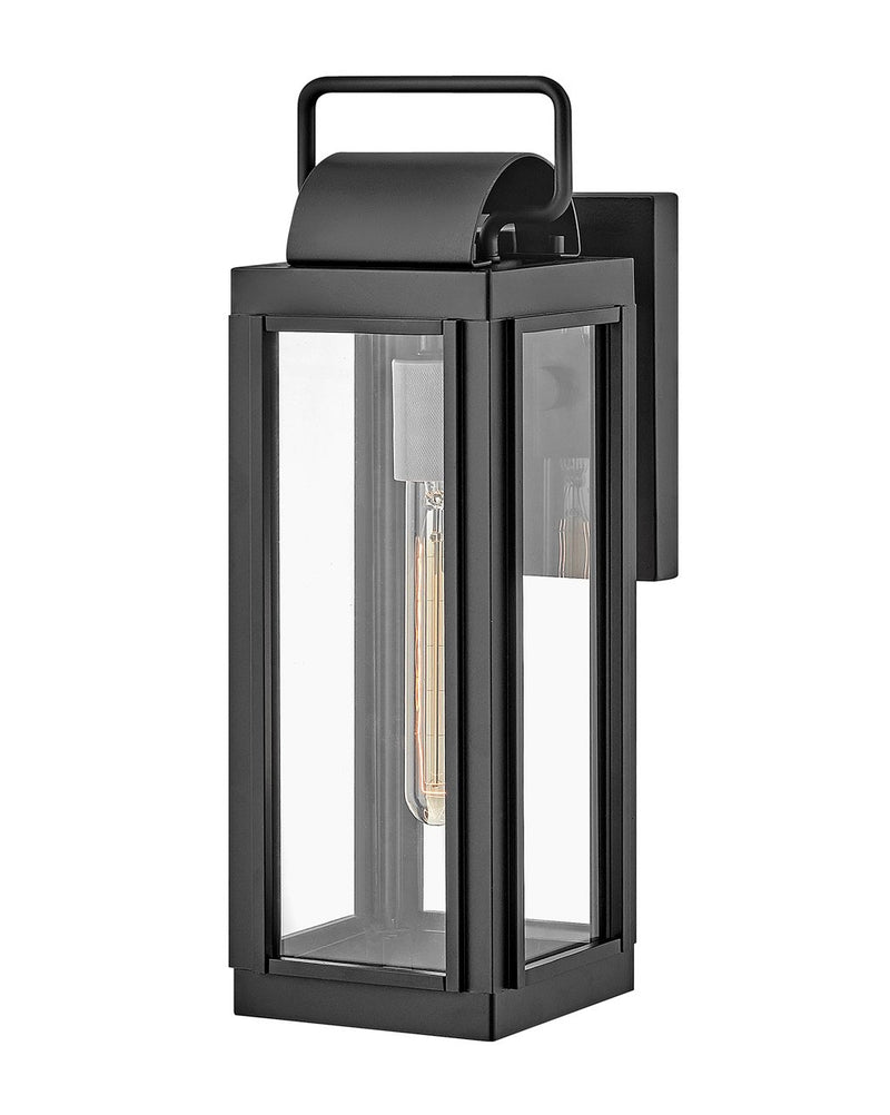Sag Harbor Medium Outdoor Wall Lantern in Black