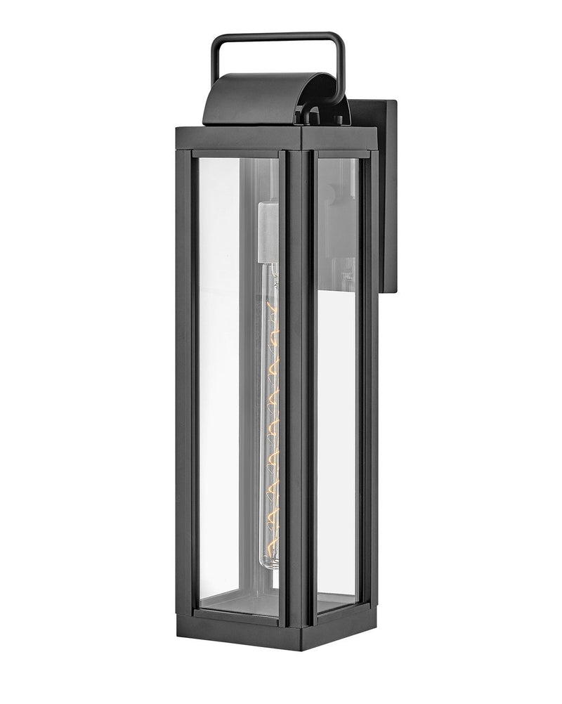 Sag Harbor Large Outdoor Wall Lantern in Black