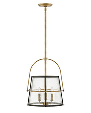 Tournon 3-Light Chandelier in Heritage Brass