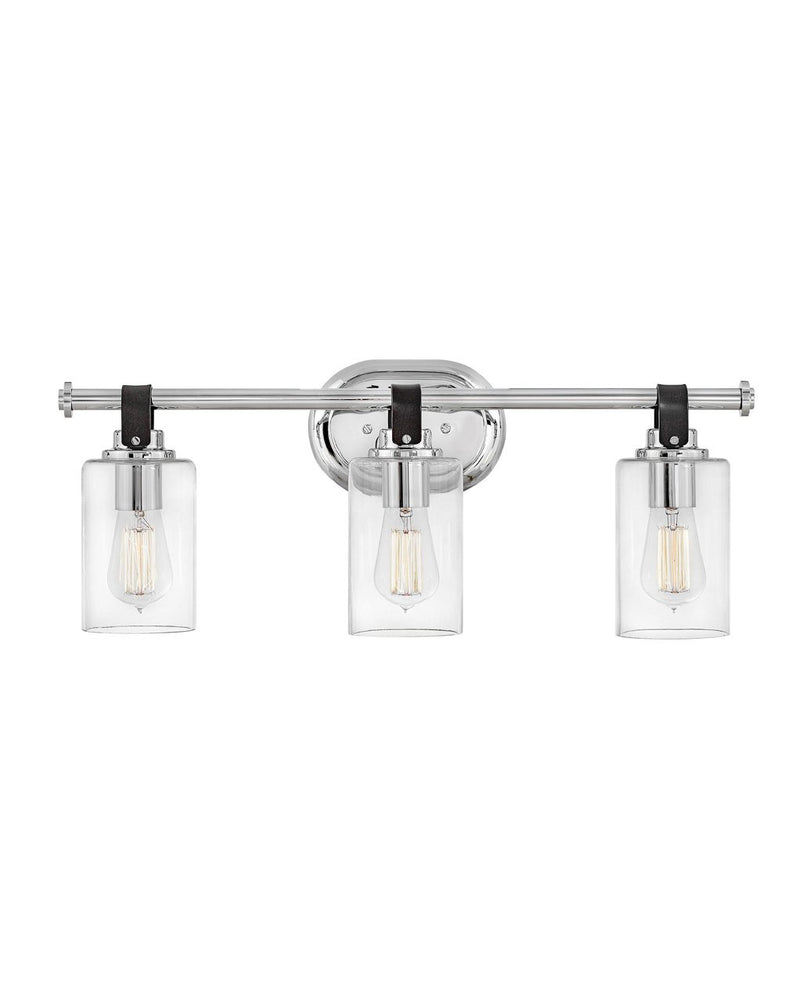 Halstead 3-Light Bath Vanity Light in Chrome