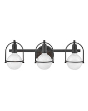 Somerset 3-Light Bath Vanity Light in Black