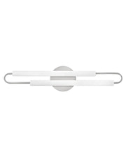 Eos LED Bath Vanity Light in Brushed Nickel
