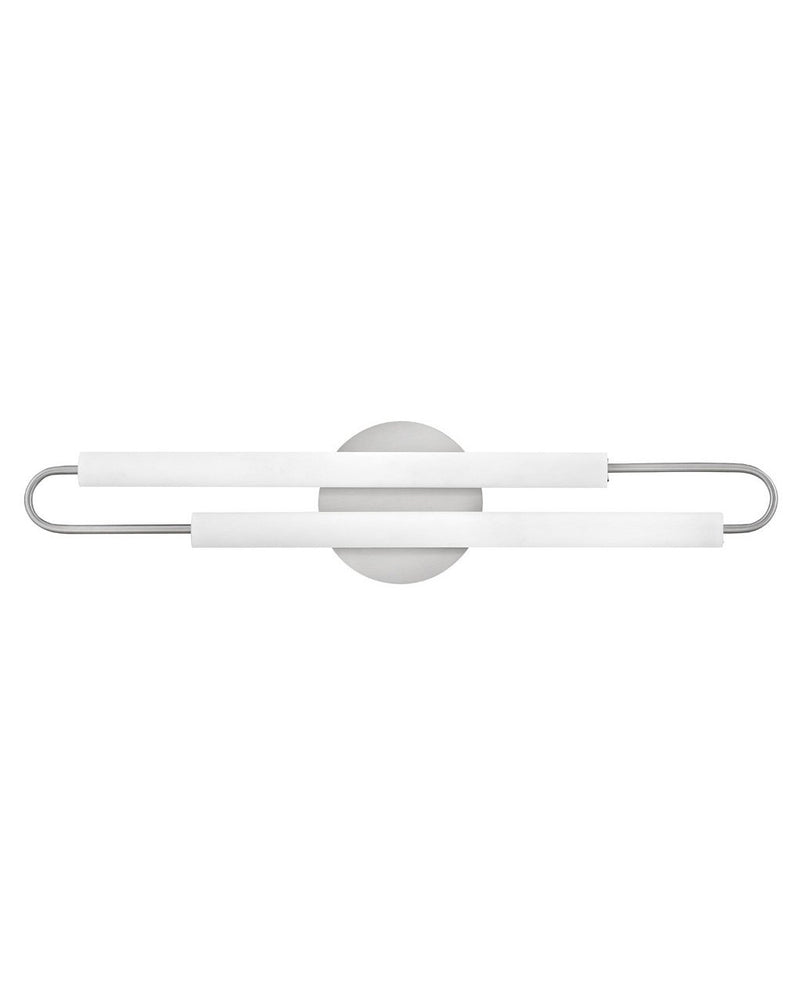 Eos LED Bath Vanity Light in Brushed Nickel