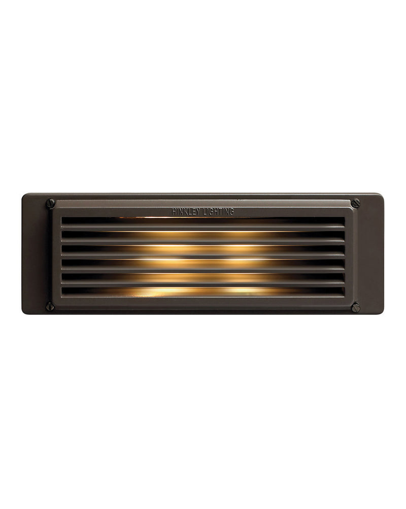 Line Voltage Deck LED Brick Light in Bronze