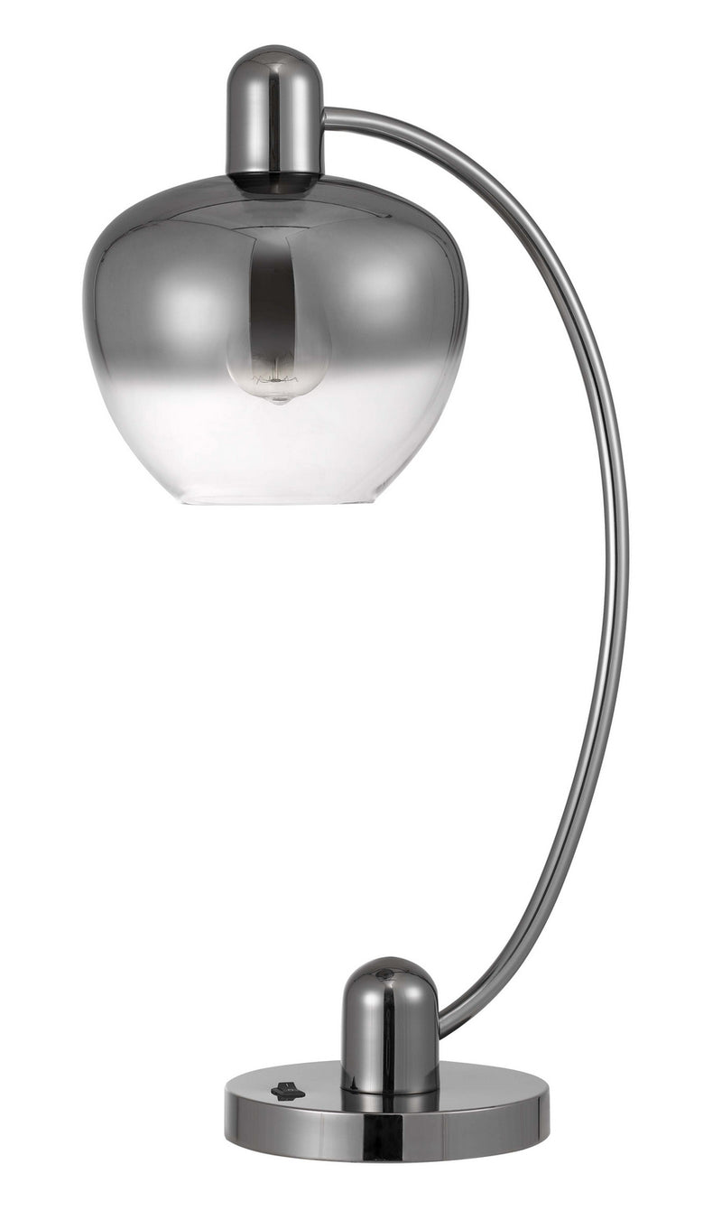 Brookline One Light Desk Lamp in Gun Metal