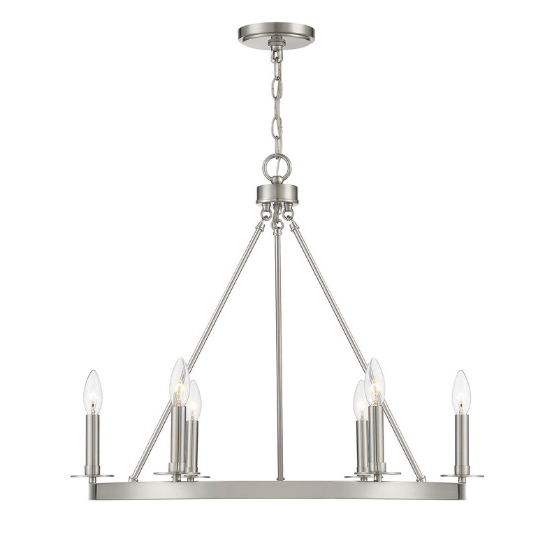 6-Light Chandelier - Lamps Expo