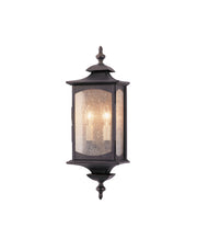 Market Square Two Light Outdoor Fixture in Oil Rubbed Bronze