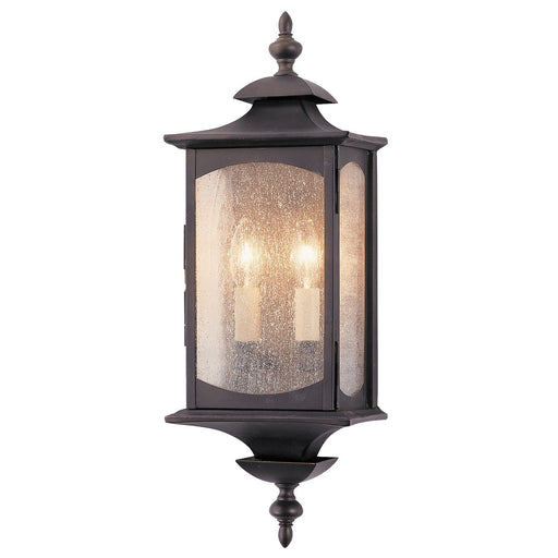Market Square 2-Light Outdoor Wall Lantern in Oil Rubbed Bronze