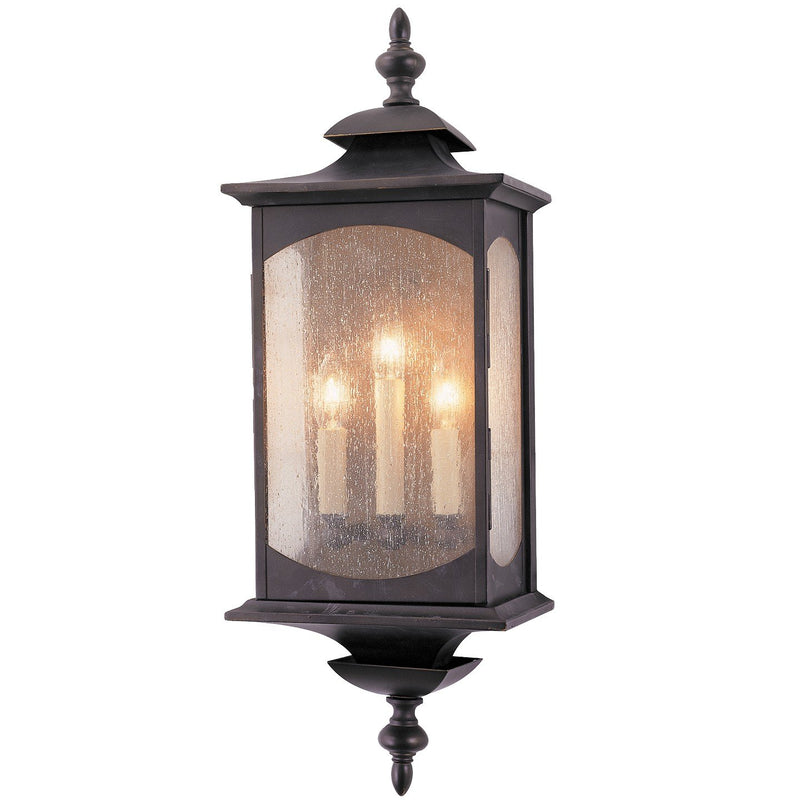Market Square 3-Light Outdoor Wall Lantern in Oil Rubbed Bronze