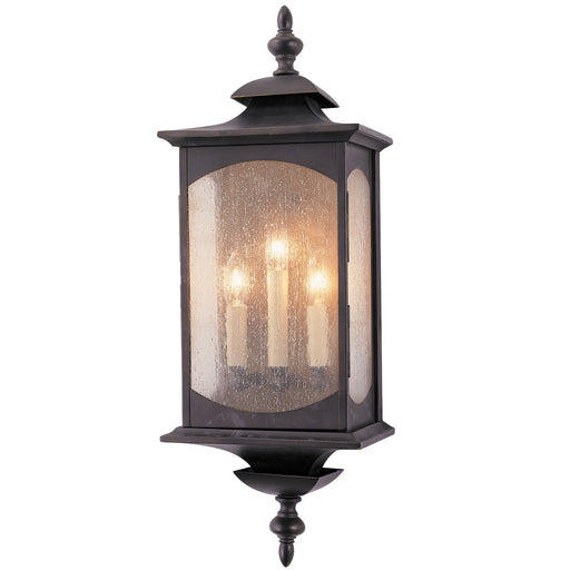 Market Square 3-Light Outdoor Wall Lantern in Oil Rubbed Bronze