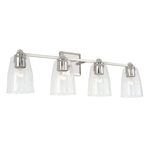 Laurent 4-Light Vanity in Polished Nickel - Lamps Expo