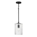 Emerson 1-Light Pendant in Matte Black - Lamps Expo