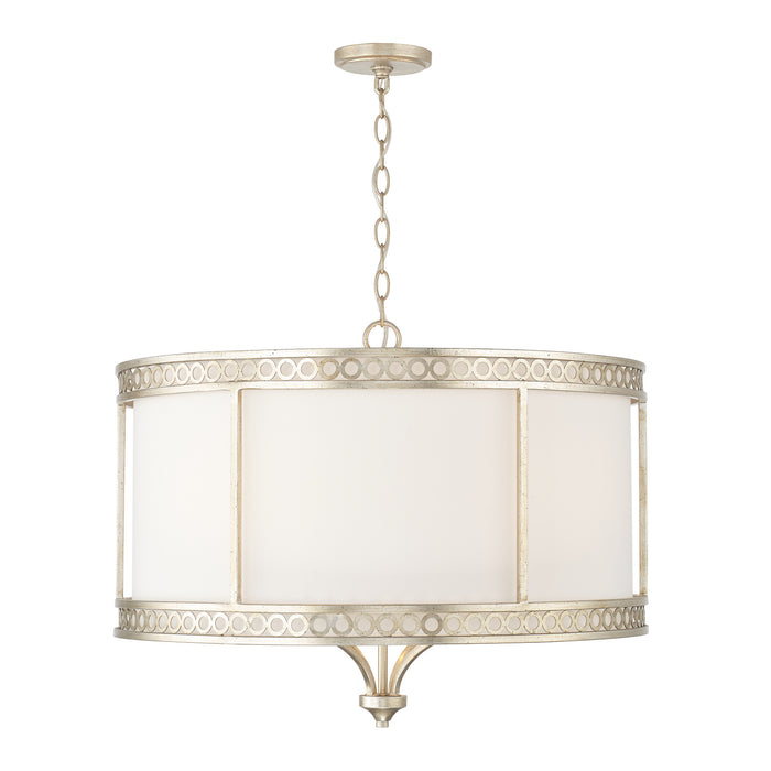 Isabella 4-Light Pendant in Winter Gold - Lamps Expo
