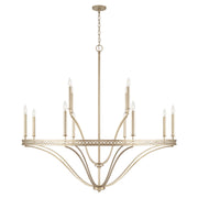 Isabella 12-Light Chandelier in Winter Gold - Lamps Expo