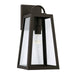 Leighton 1-Light Outdoor Wall Lantern in Oiled Bronze - Lamps Expo