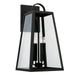 Leighton 4-Light Outdoor Wall Lantern in Black - Lamps Expo